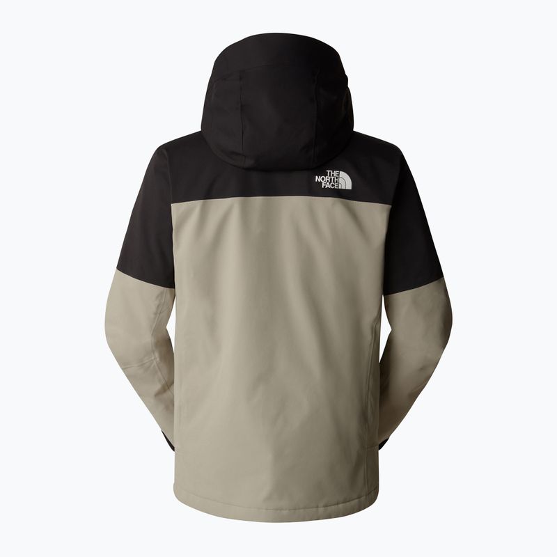 Pánská lyžařská bunda  The North Face Chakal clay grey/black 6