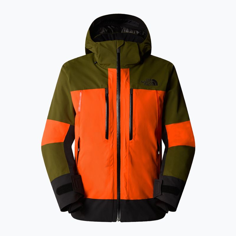 Pánská lyžařská bunda  The North Face Snowsquall orange/forest olive 5