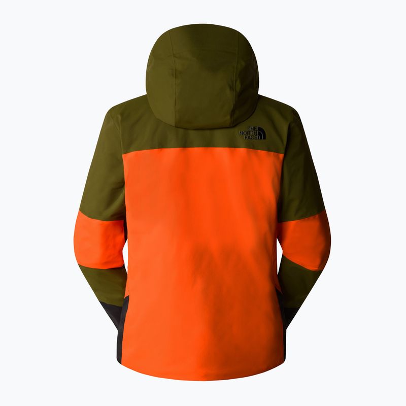 Pánská lyžařská bunda  The North Face Snowsquall orange/forest olive 6