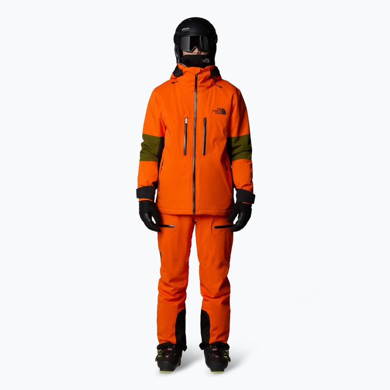 Pánské lyžařské kalhoty The North Face Chakal Regular orange 2