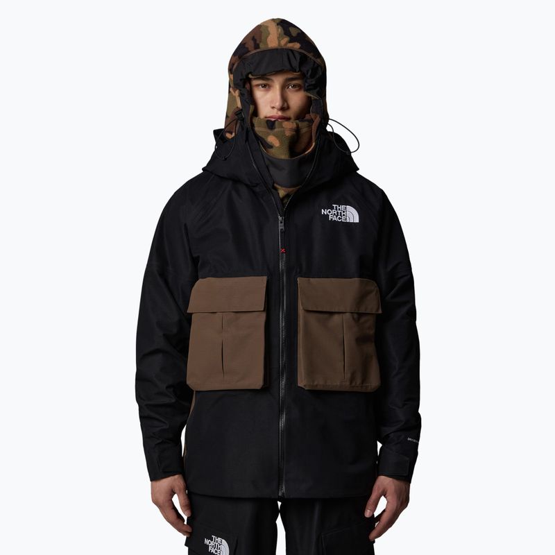 Pánská lyžařská bunda  The North Face Dragline black/smokey brown