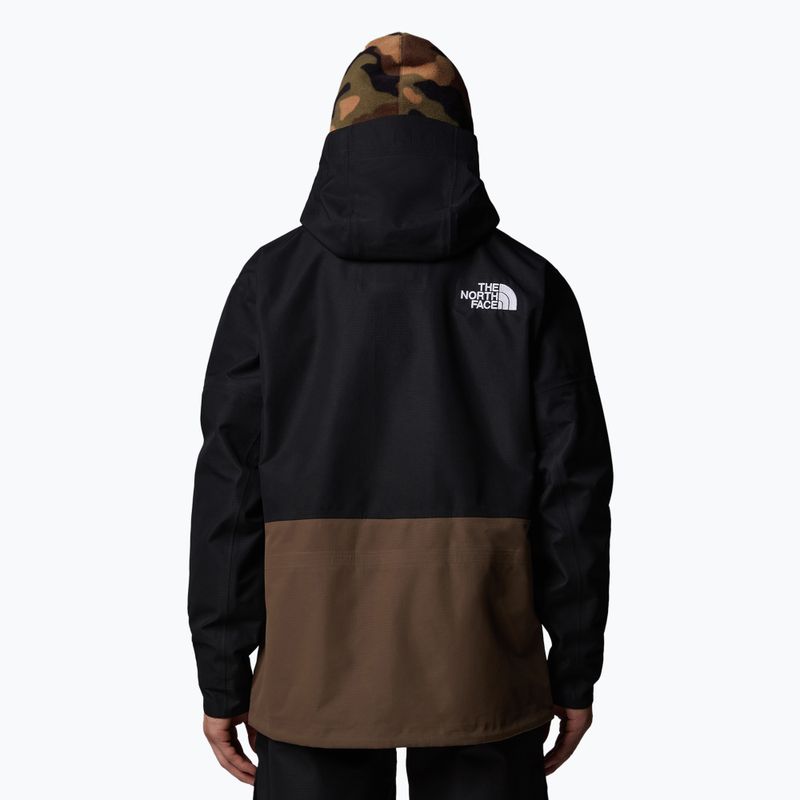 Pánská lyžařská bunda  The North Face Dragline black/smokey brown 3