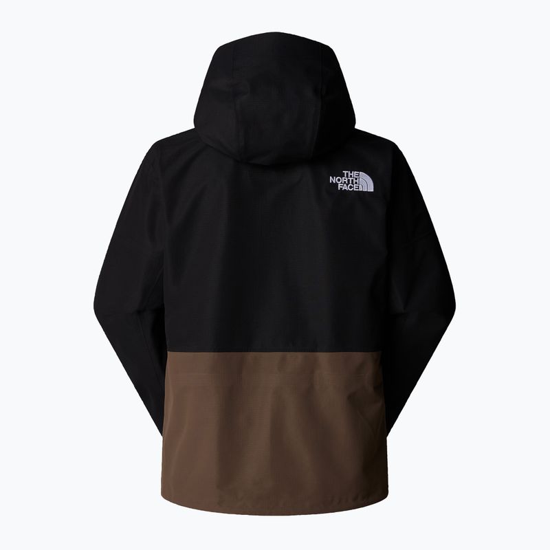 Pánská lyžařská bunda  The North Face Dragline black/smokey brown 7