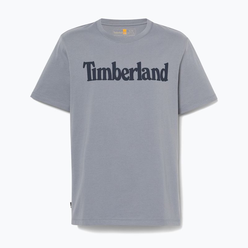 Pánské tričko  Timberland Tfo Wordmark Logo folkstone grey 4