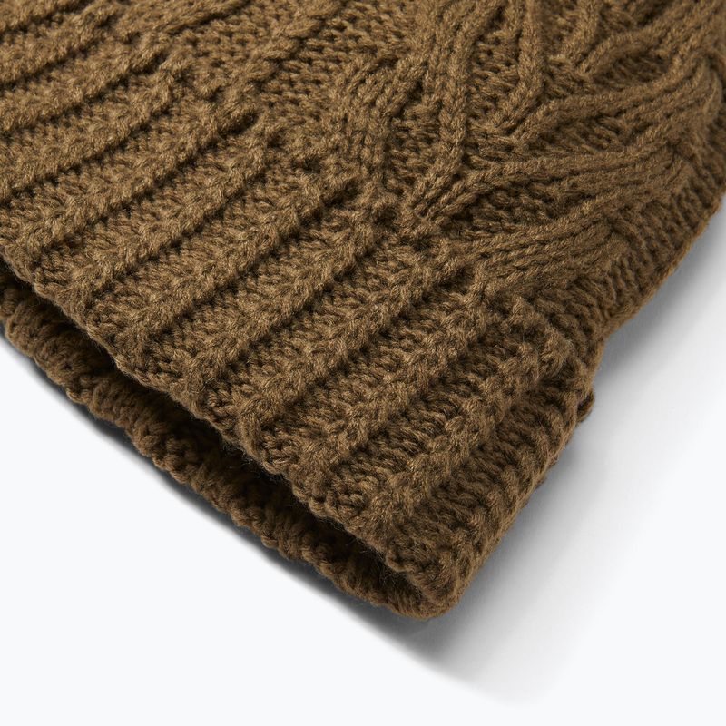 Dámská zimní čepice Timberland Cable Premium Pom Beanie leaf green 2