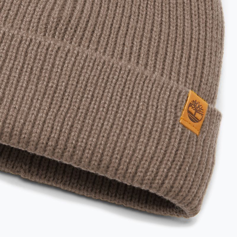 Zimní čepice Timberland Fisherman Beanie chocolate chips 2
