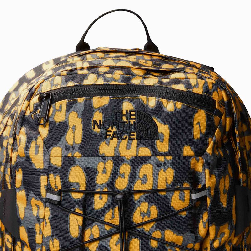 Turistický batoh The North Face Borealis Classic 29 l summit gold s leopardím potiskem 3