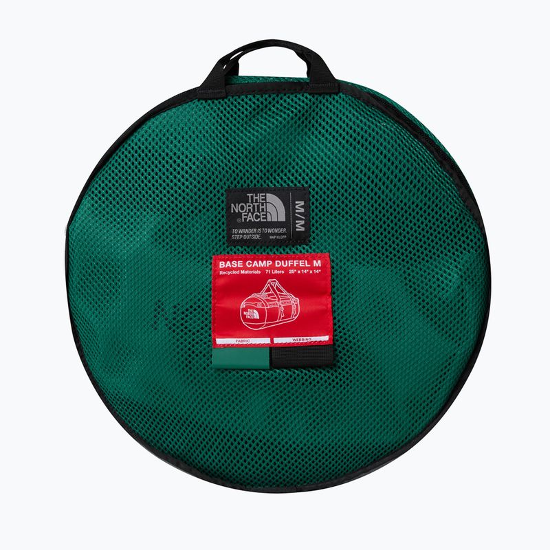 Cestovní taška The North Face Base Camp Duffel M 71 l evergreen/black 2