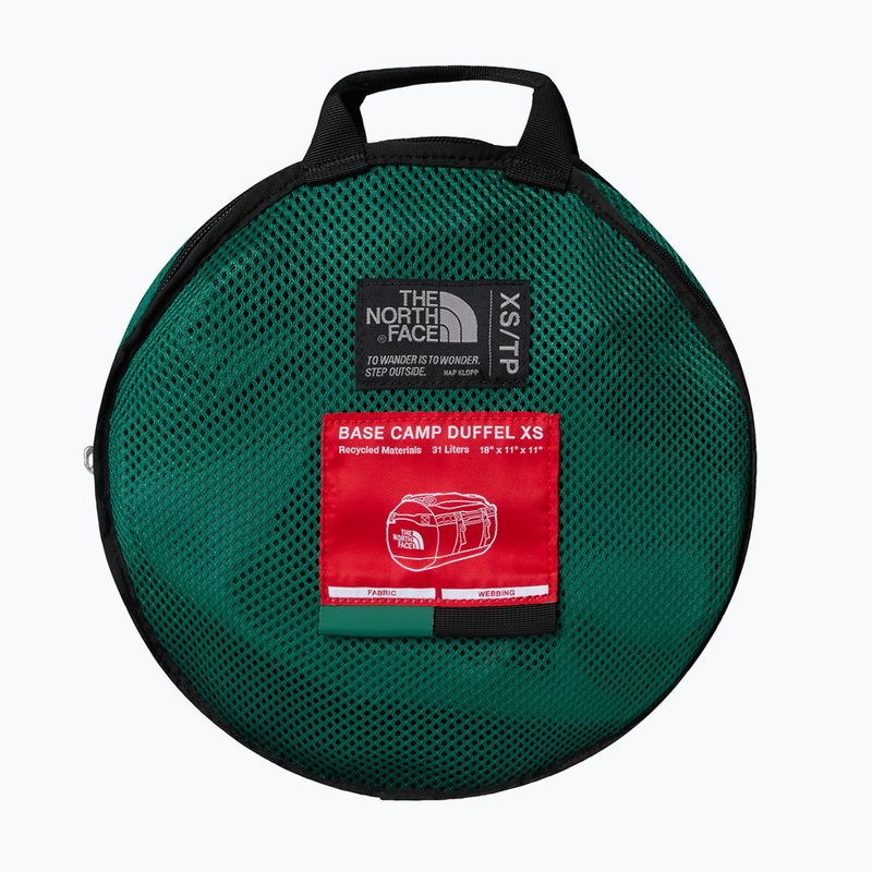 Cestovní taška The North Face Base Camp Duffel XS 31 l evergreen/black 2
