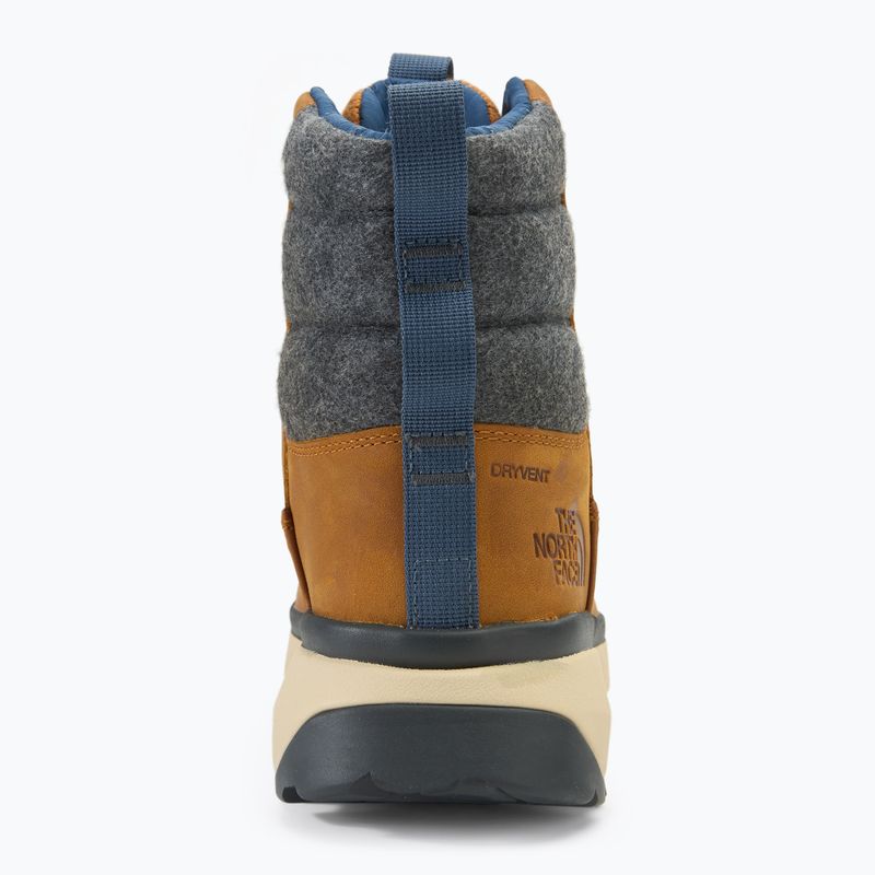 Pánské sněhule The North Face Bergen Leather WP timber tan/red 6