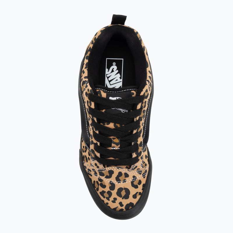 Boty Vans Knu Skool leopard black 5