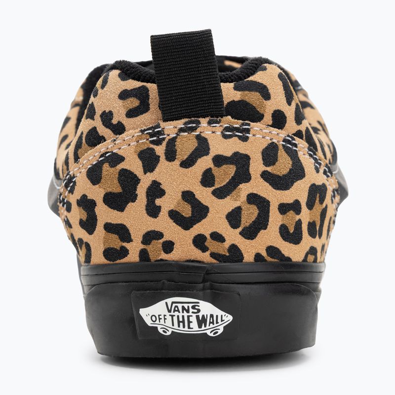 Boty Vans Knu Skool leopard black 6