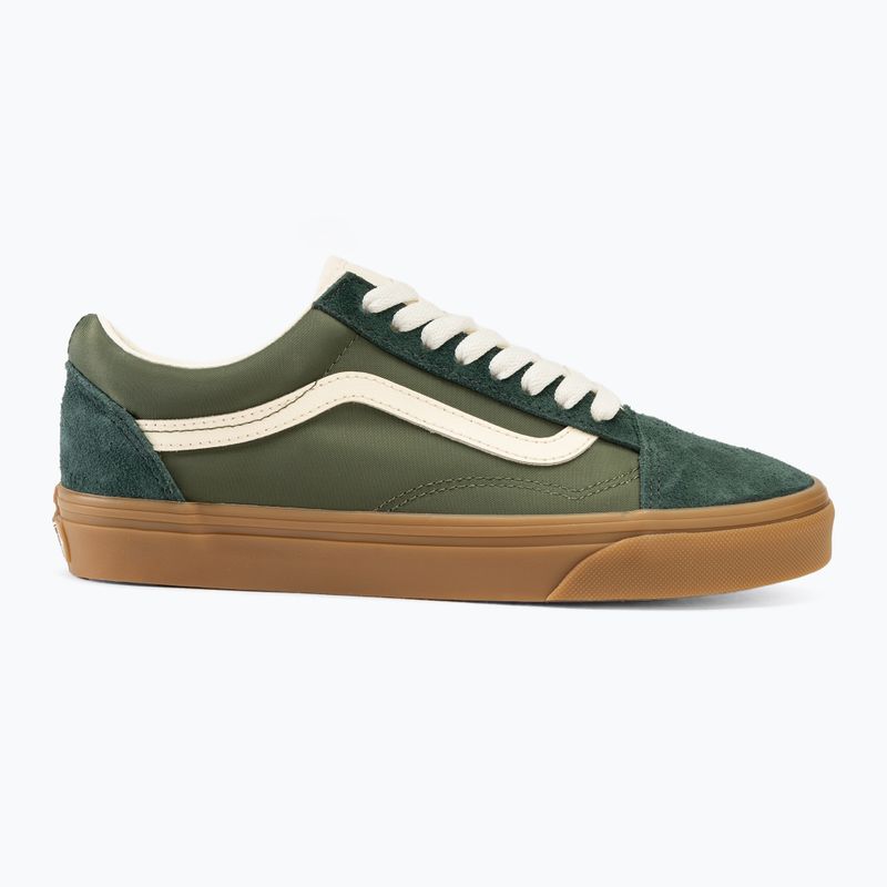 Boty Vans Old Skool sporty green/gum 2