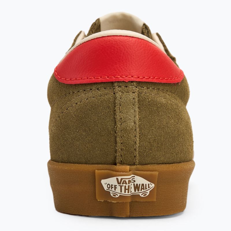 Boty Vans Sport Low gum pop olive/red 6