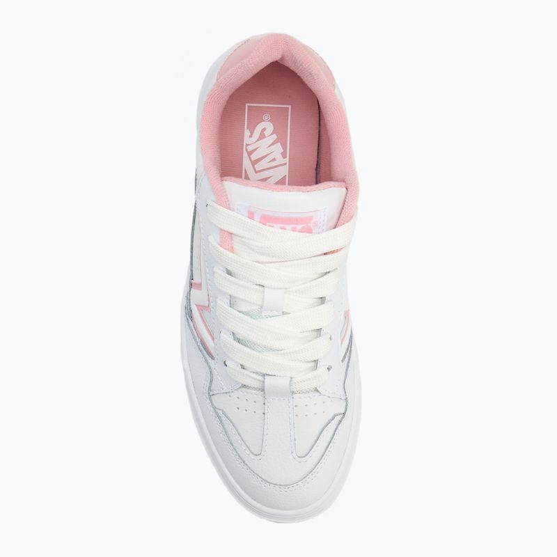 Boty Vans Upland leather white/pink 5