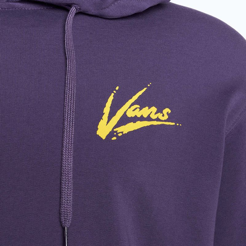 Pánská mikina Vans Dettori Loose Pullover gothic grape 3