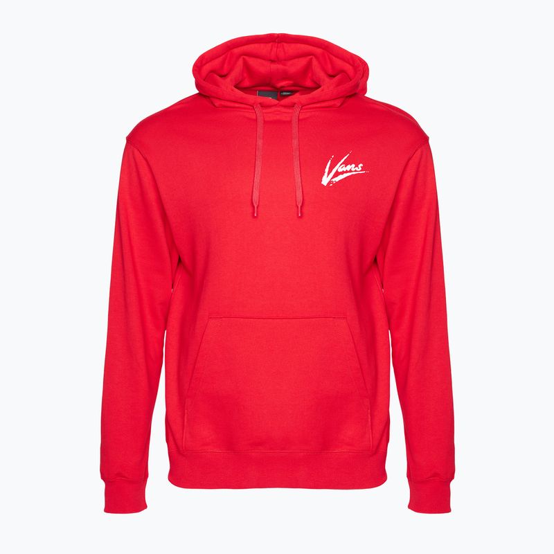 Pánská mikina Vans Dettori Loose Pullover racing red/marshmallow