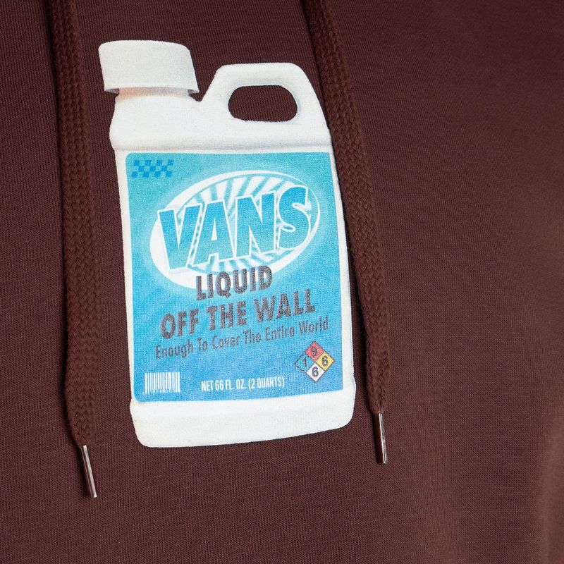 Pánská mikina Vans Extra Strength Loose Pullover bitter chocolate 3