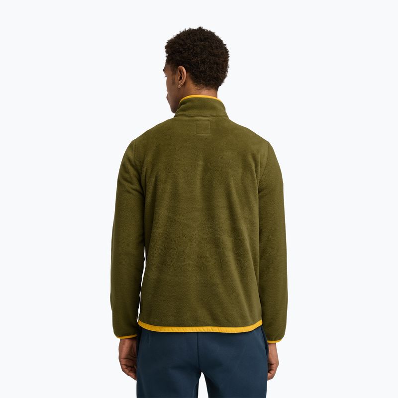 Pánská mikina Timberland Polar 1/4 Zip Fleece dark olive 2