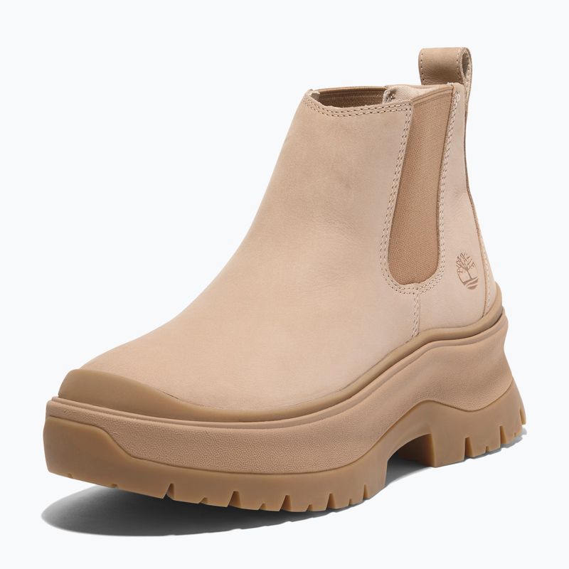 Dámské boty Timberland Roxie Lane Mid Chelsea light beige nubuk 9