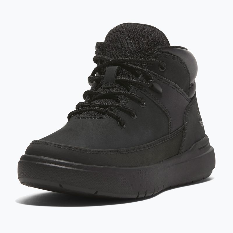 Dětské boty Timberland Seneca Bay Mid Lace blackout nubuk 9