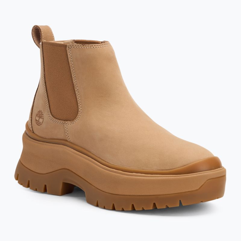 Dámské boty Timberland Roxie Lane Mid Chelsea light beige nubuk