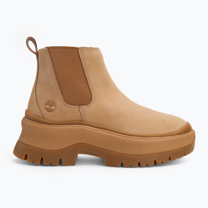 Dámské boty Timberland Roxie Lane Mid Chelsea light beige nubuk 2