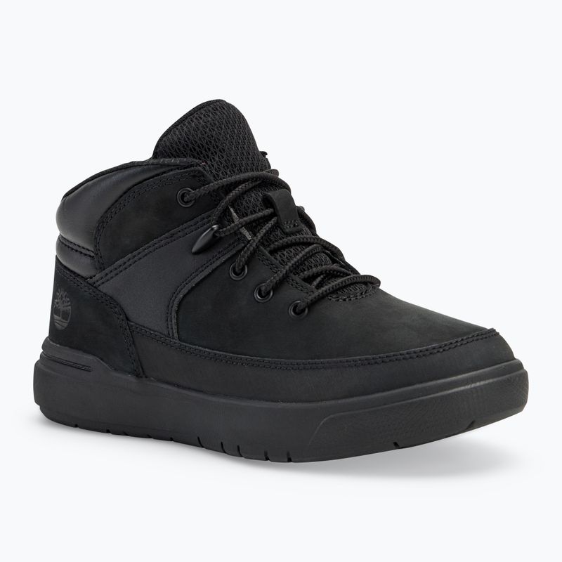 Dětské boty Timberland Seneca Bay Mid Lace blackout nubuk