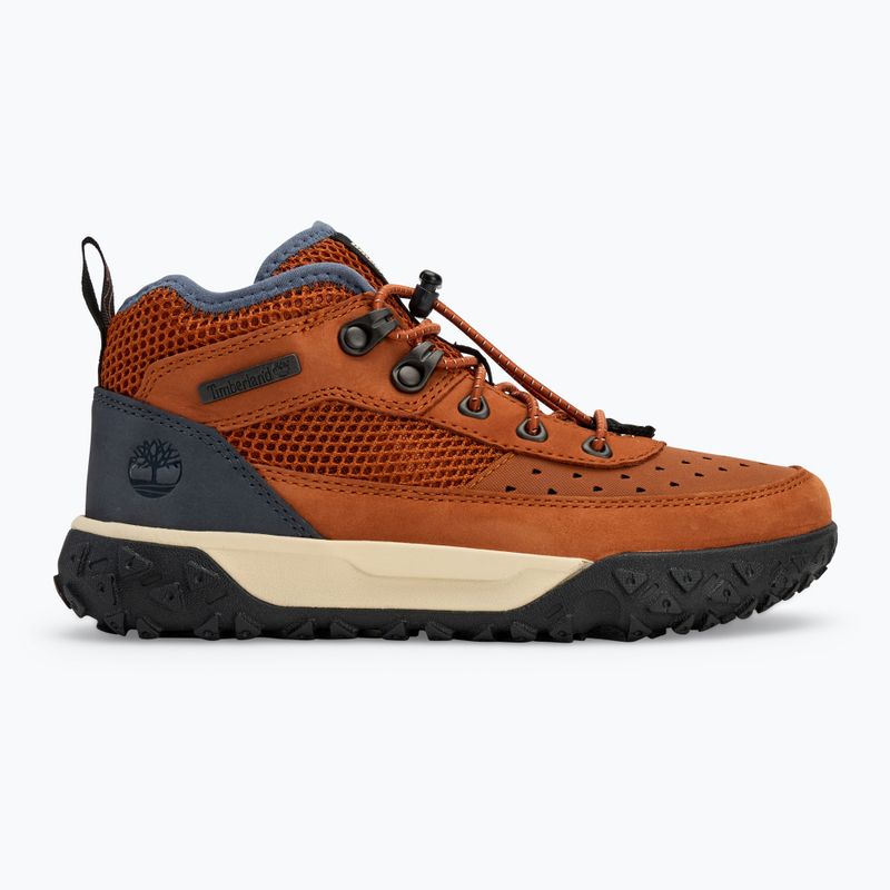 Dětské boty Timberland Greenstride Motion 6 Low Lace dark orange nubuk 2