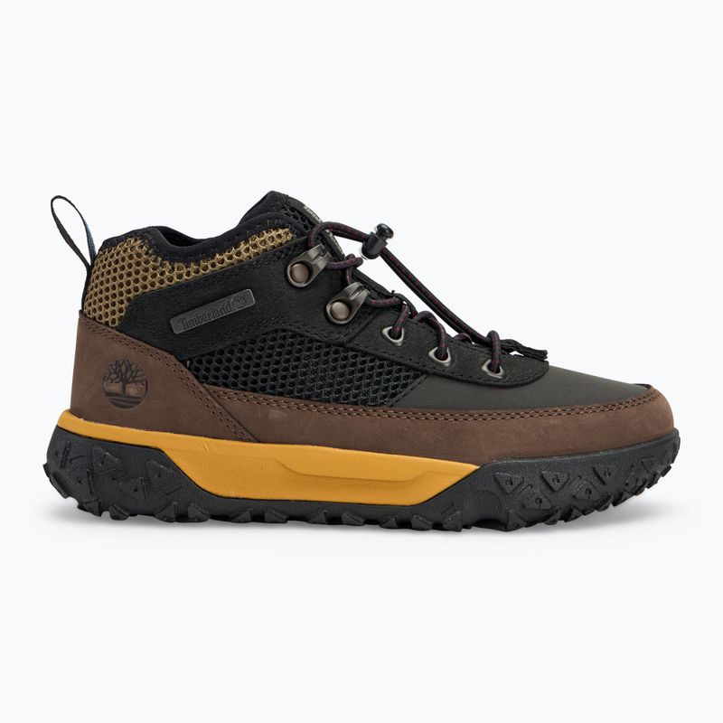 Dětské boty Timberland Greenstride Motion 6 Low Lace black nubuk/brown 2