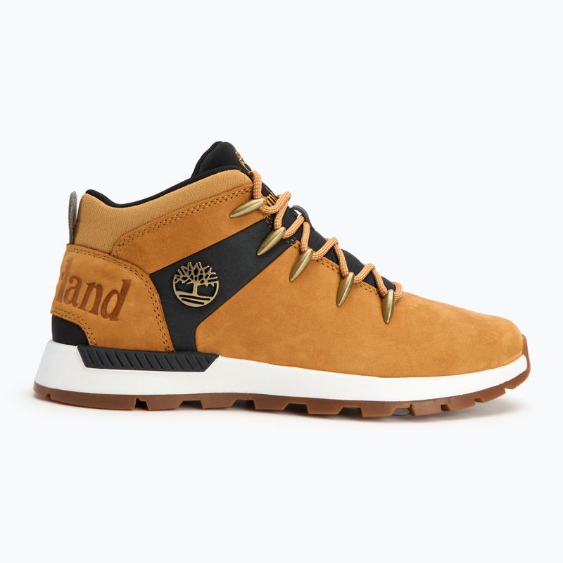 Pánské boty Timberland Sprint Trekker Mid Lace wheat nubuk/black 2