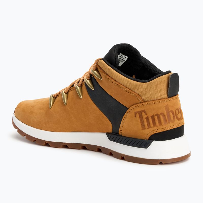 Pánské boty Timberland Sprint Trekker Mid Lace wheat nubuk/black 3