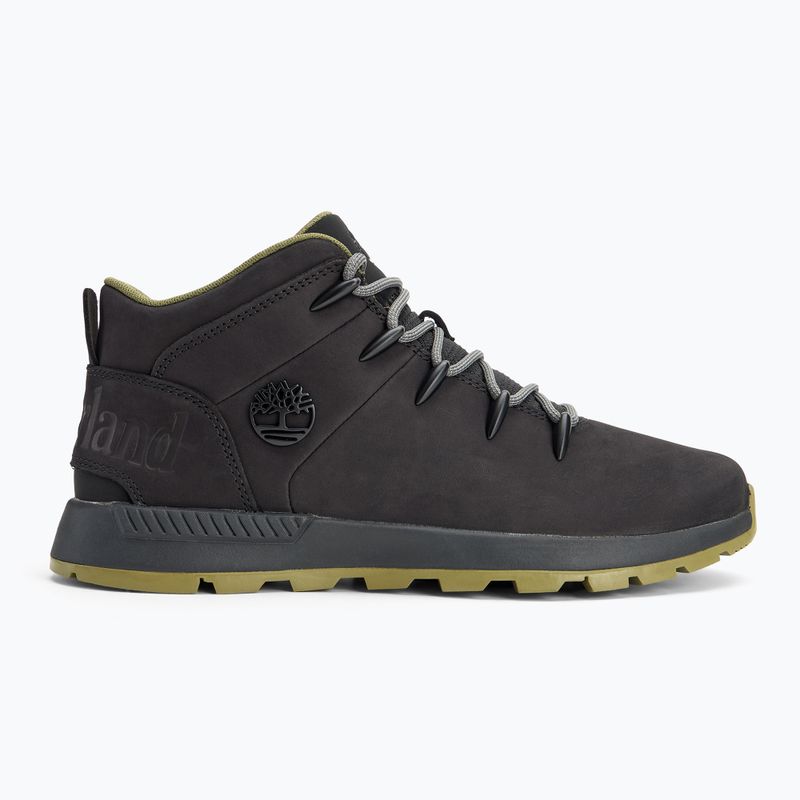 Pánské boty Timberland Sprint Trekker Mid Lace black nubuk/med green 2