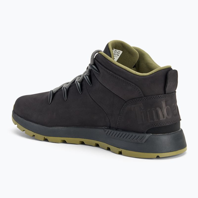 Pánské boty Timberland Sprint Trekker Mid Lace black nubuk/med green 3