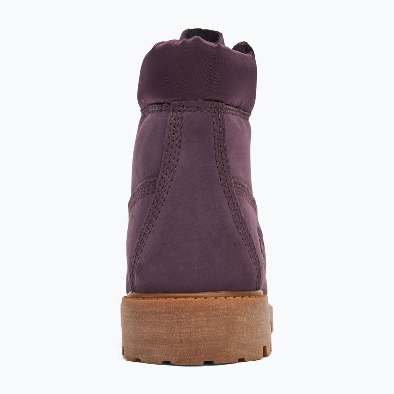 Dětské boty Timberland Premium 6 In Lace dark purple nubuk 6