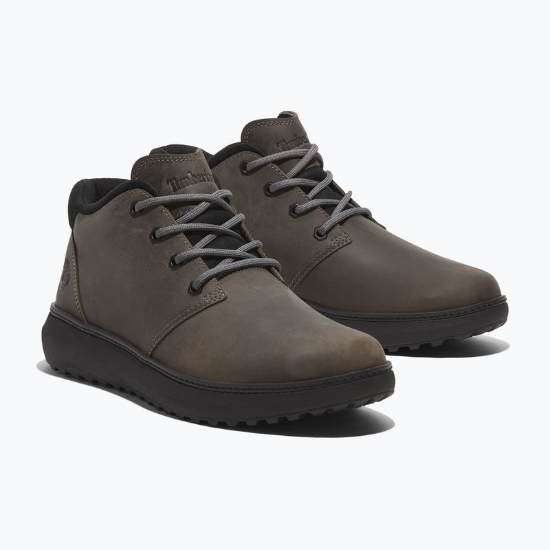 Pánské boty Timberland Hudson Road Mid Lace Chukka dark grey full grain 8