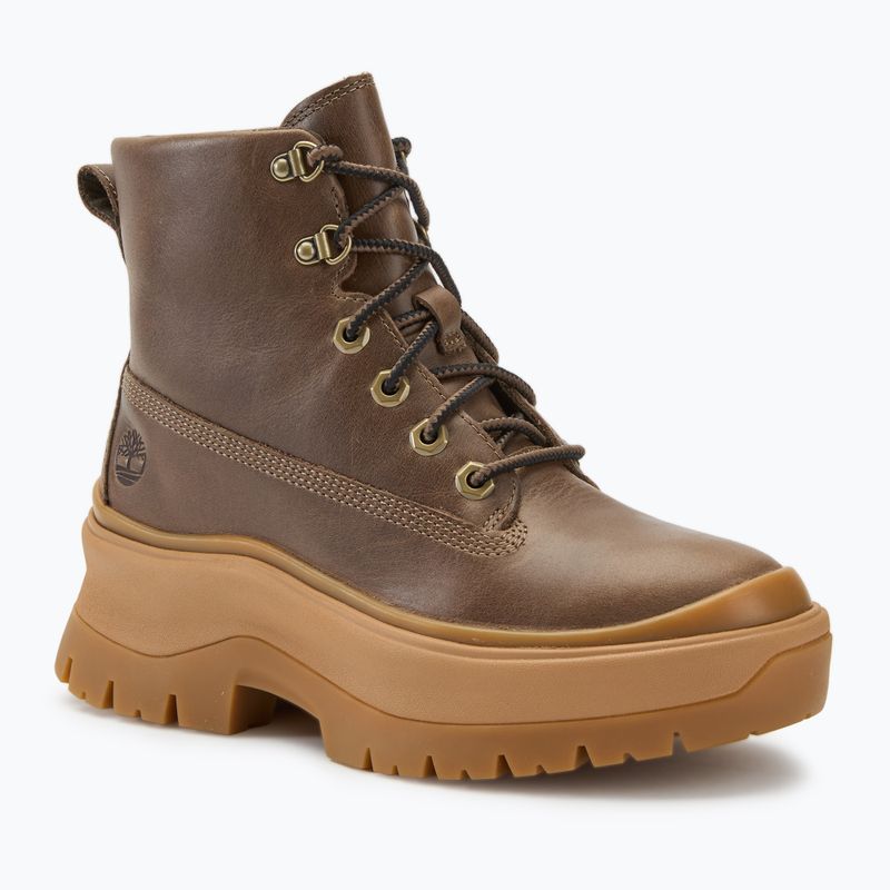 Dámské boty Timberland Roxie Lane Mid Lace medium brown full grain