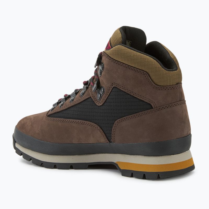 Pánské boty Timberland Euro Hiker Mid dark brown nubuck 3