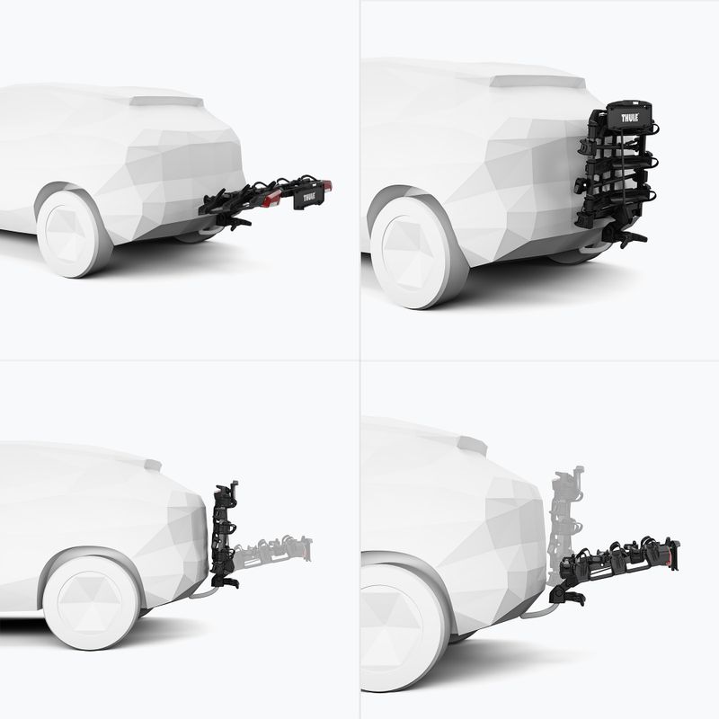 Nosič kol na tažné zařízení Thule OutPace 3Bike black 8