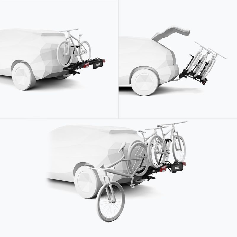 Nosič kol na tažné zařízení Thule OutPace 3Bike black 9