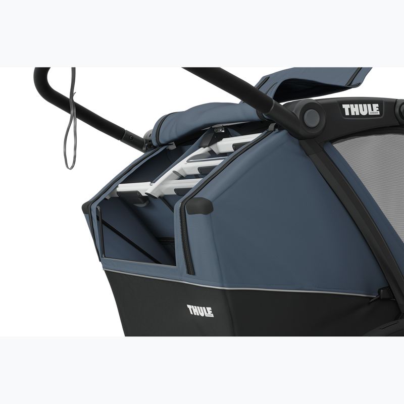 Dvojitý přívěs na kolo Thule Chariot Cab dark slate 4