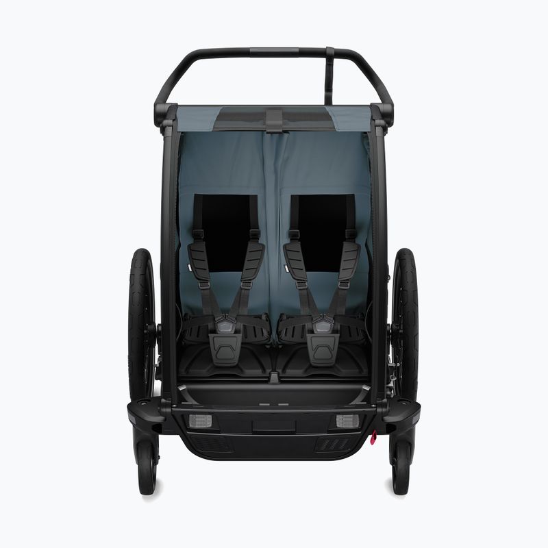 Dvojitý přívěs na kolo Thule Chariot Cab dark slate 8
