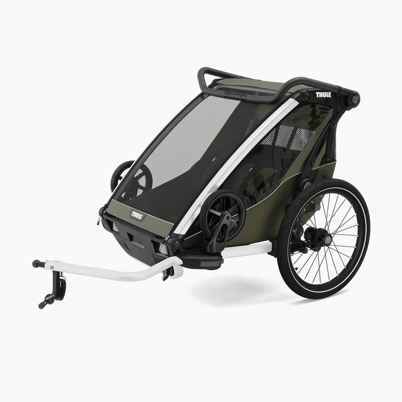 Cyklistický přívěs Thule Chariot Lite Double vintage green 5
