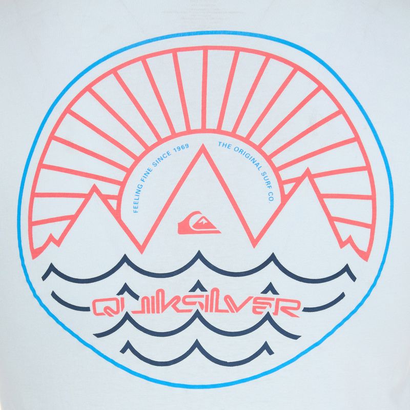 Pánské tričko Quiksilver Summit Sunset blue/red combo 3