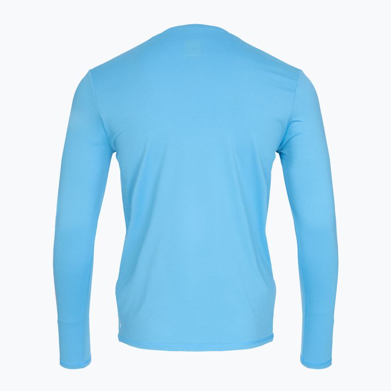 Pánské plavecké tričko Longsleeve Quiksilver Heritage Heather azure blue 2