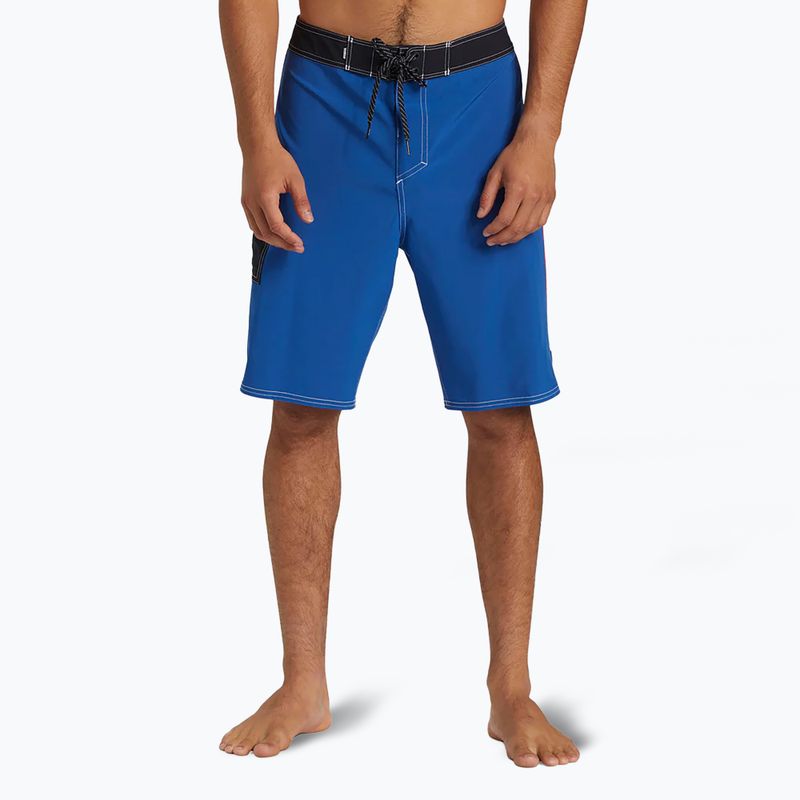 Pánské plavecké šortky Quiksilver Saturn Solid 21" Monaco Blue