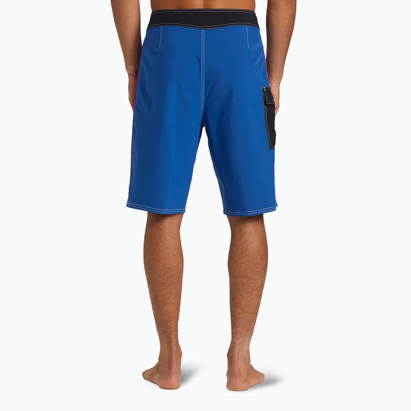 Pánské plavecké šortky Quiksilver Saturn Solid 21" Monaco Blue 3