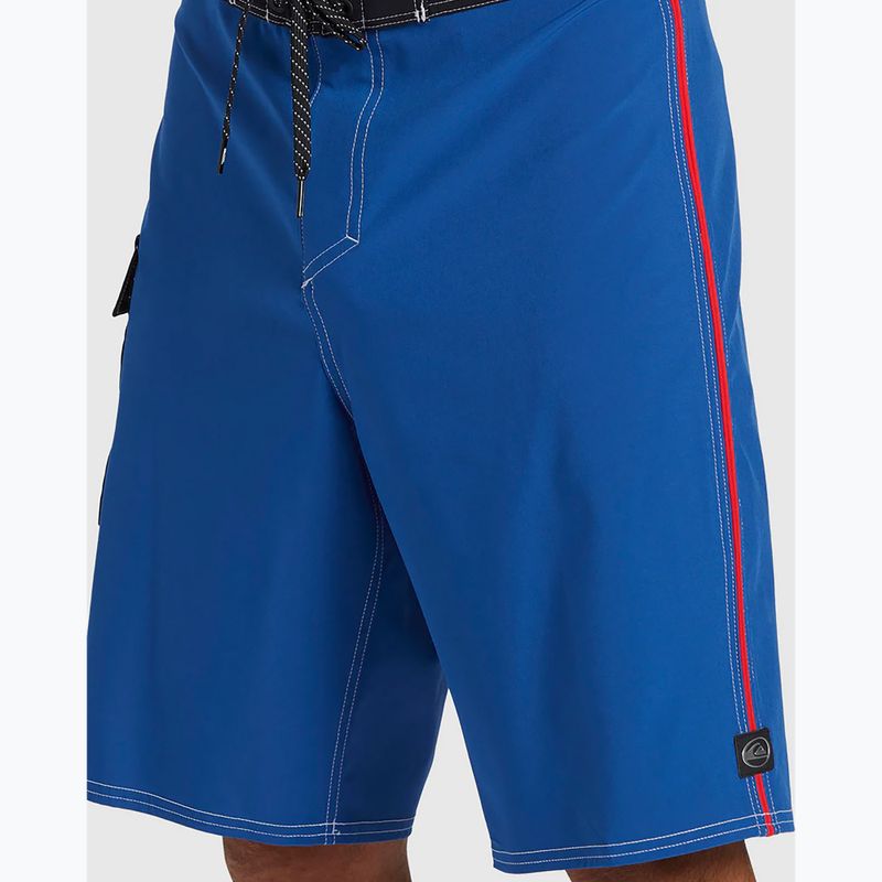 Pánské plavecké šortky Quiksilver Saturn Solid 21" Monaco Blue 5