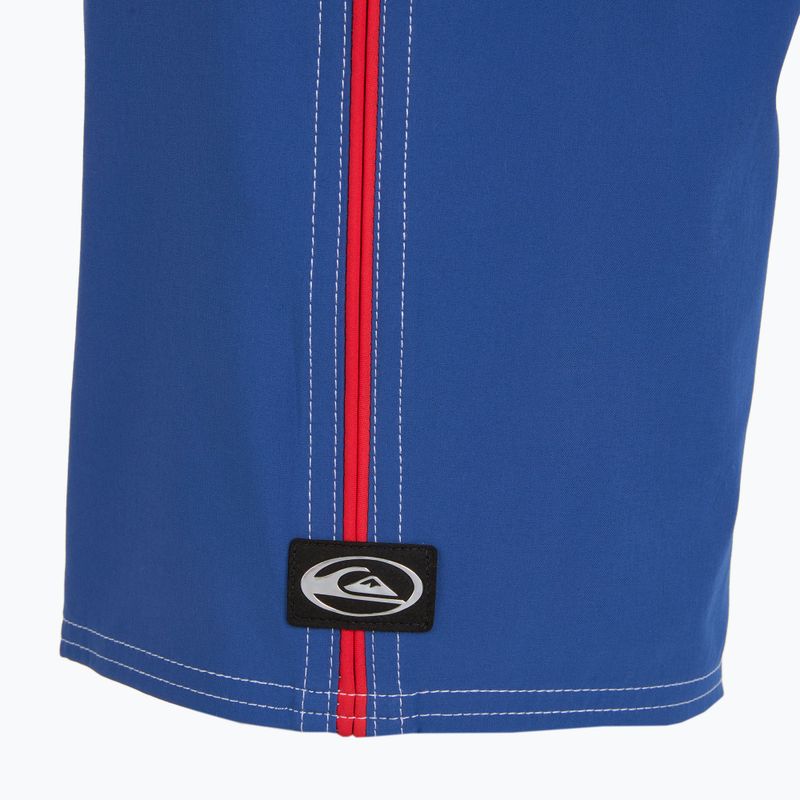 Pánské plavecké šortky Quiksilver Saturn Solid 21" Monaco Blue 8