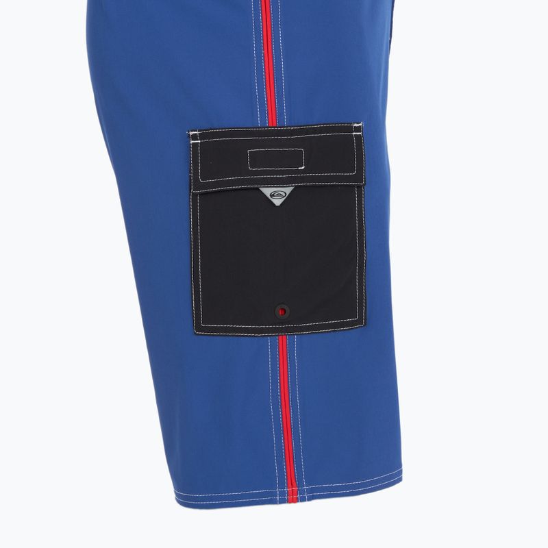 Pánské plavecké šortky Quiksilver Saturn Solid 21" Monaco Blue 9